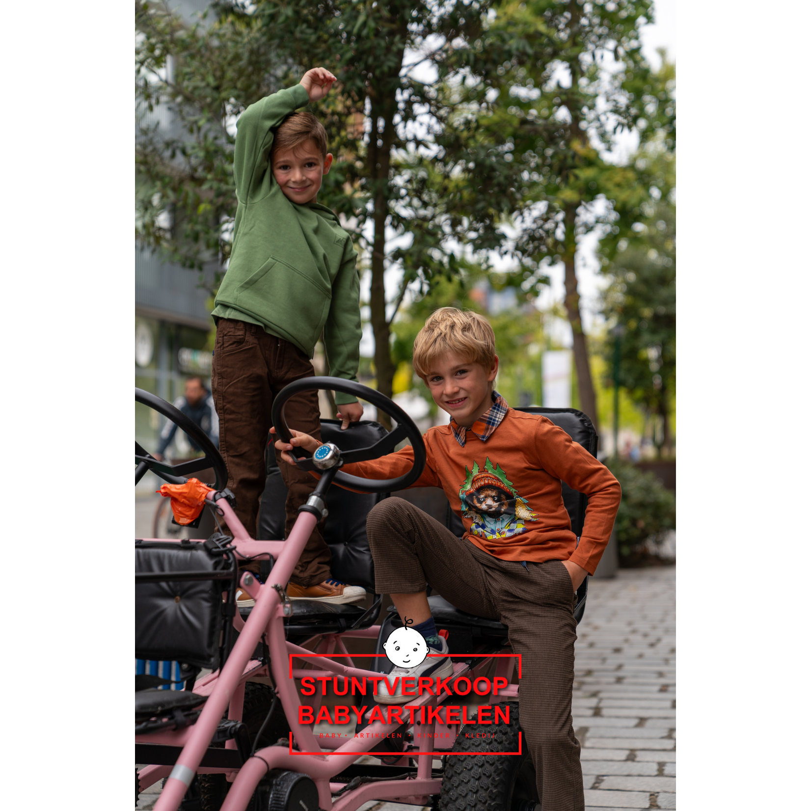 Someone TSHIRT LM ROCKY-SB-03-C COGNAC