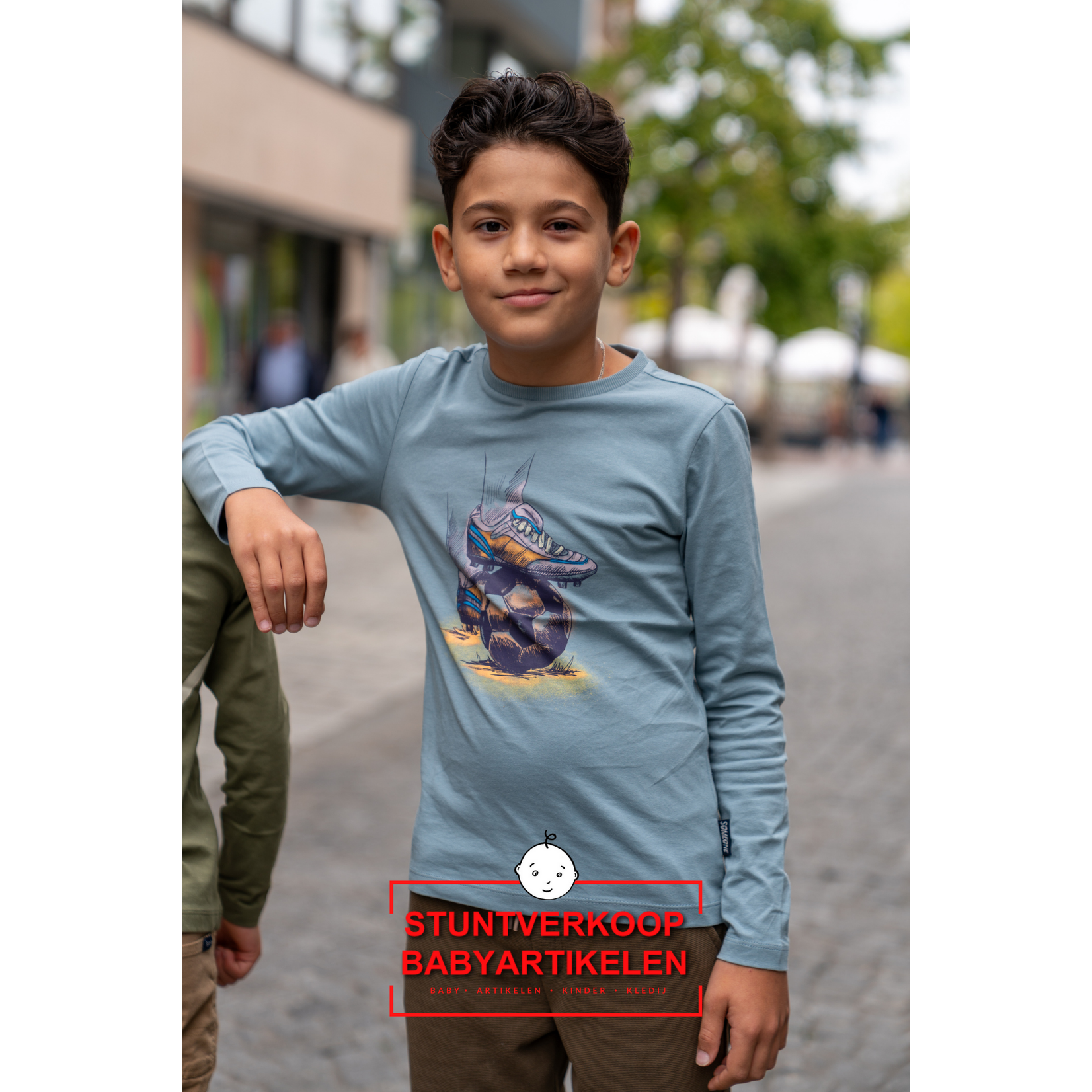 Someone TSHIRT LM NELSON-SB-03-G LIGHT BLUE