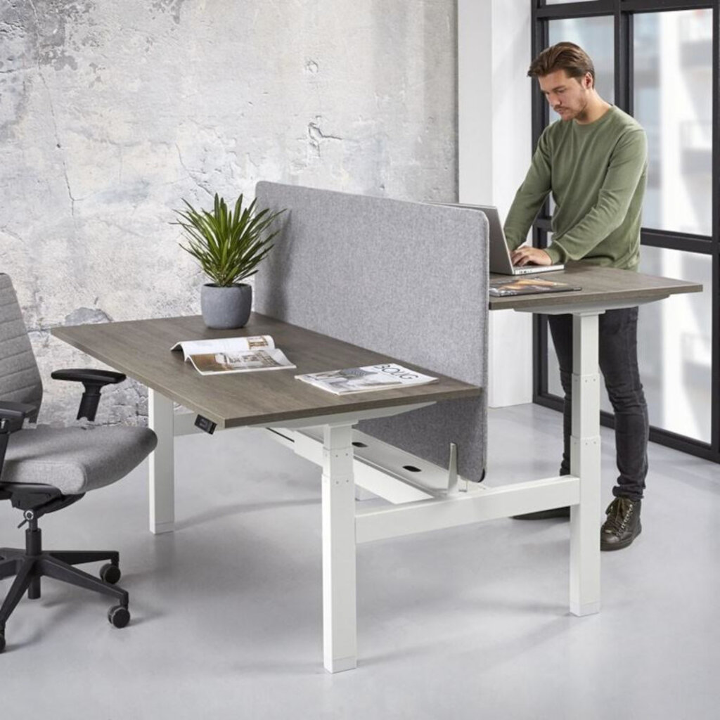 MN Vicenza Duo Bench Elektrisch Zit Sta Bureau
