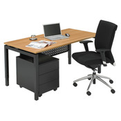 MN Quatro Plus Bureau Met N-Poot