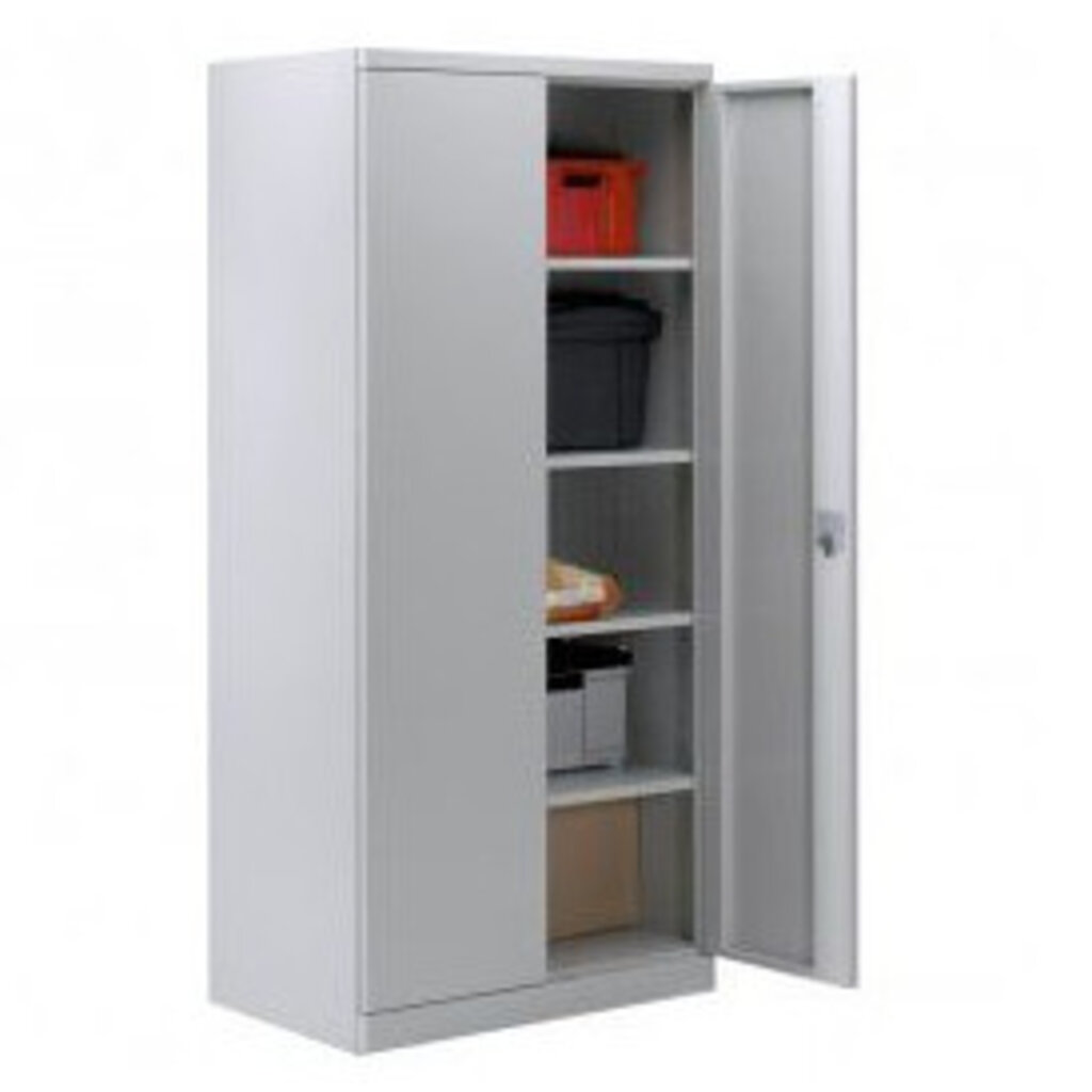 MN HQ Draaideurkast Extra Diep H197xB90xD60 Lichtgrijs