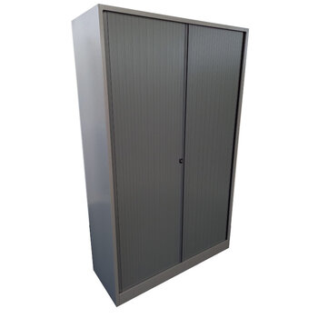 Roldeurkast Antraciet Kunststof Deuren H195xB120xD45