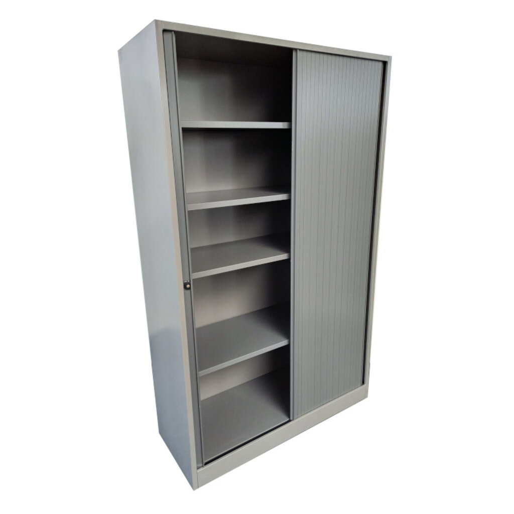 Roldeurkast Antraciet Kunststof Deuren H195xB120xD45