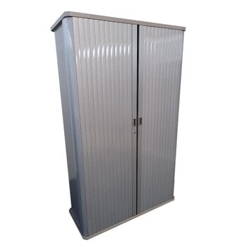 Gispen Octa Roldeurkast Zilvergrijs H195xB120xD45