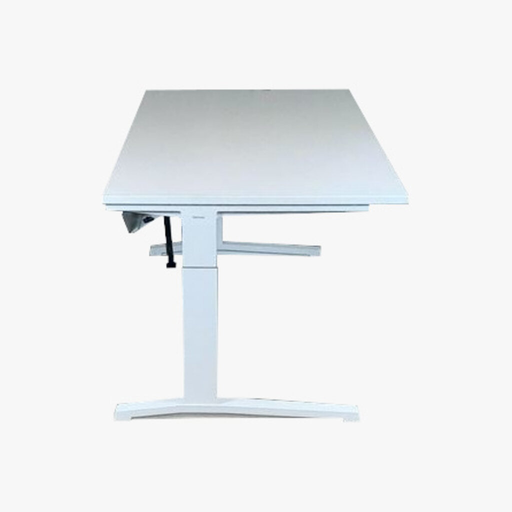 Steelcase Bureautafel Wit 180 x 90 L-Poot