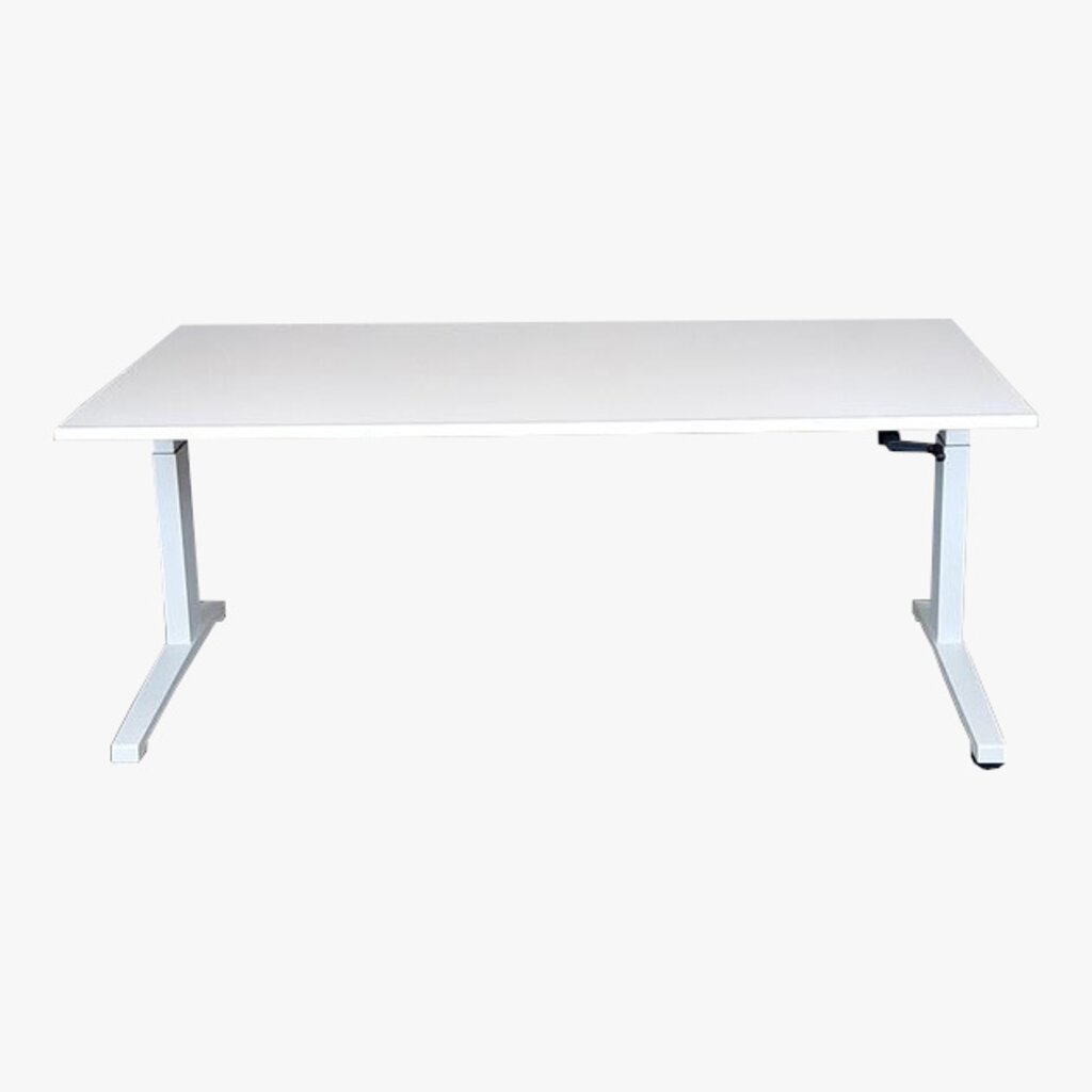 Steelcase Bureautafel Wit 180 x 90 L-Poot
