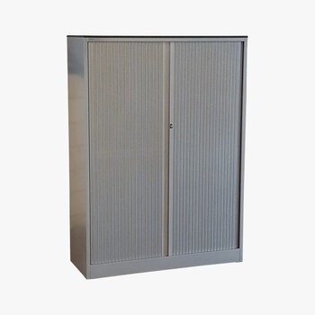 Roldeurkast Zilvergrijs ahorn 160 x 120 x 45