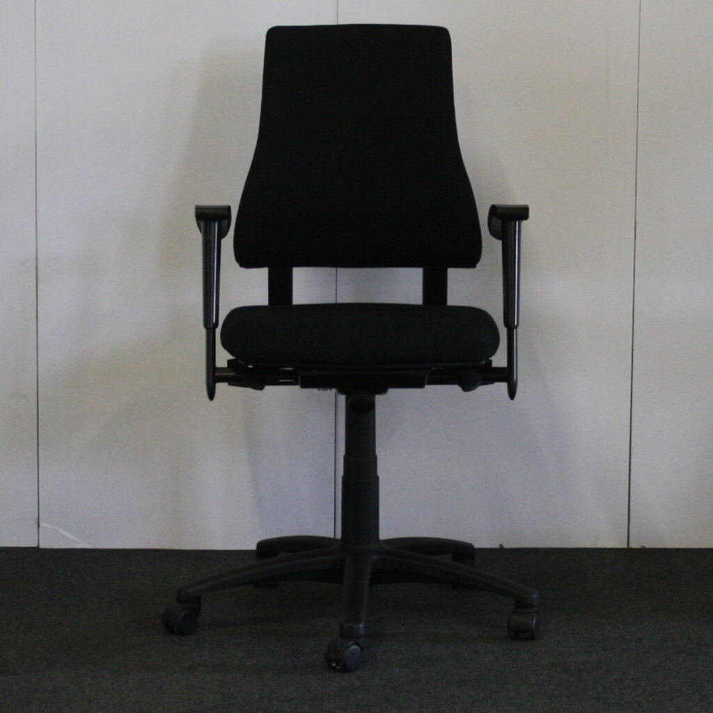 BMA Axia Office Bureaustoel Zwart Nieuwe Stoffering
