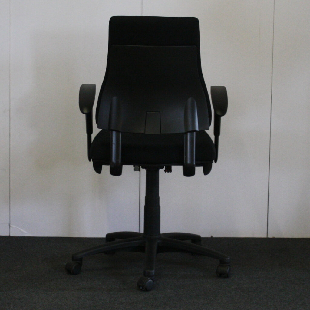 BMA Axia Office Bureaustoel Zwart Nieuwe Stoffering