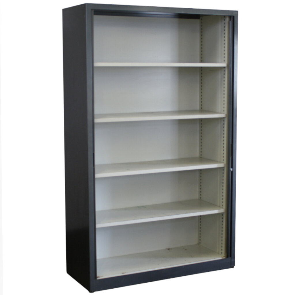 Aspa Roldeurkast Antraciet Antraciet 195 x 120 x 47