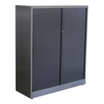 Ahrend Roldeurkast Antraciet Zwart Peren 144 x 120 x 45