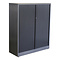 Ahrend Roldeurkast Antraciet Zwart Peren 144 x 120 x 45
