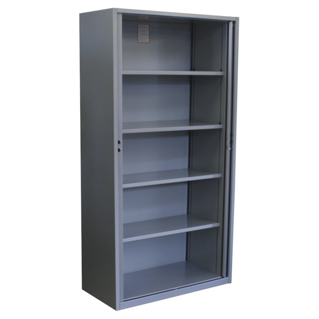 Meta Roldeurkast Zilvergrijs Zilvergrijs H195 x B100 x D47