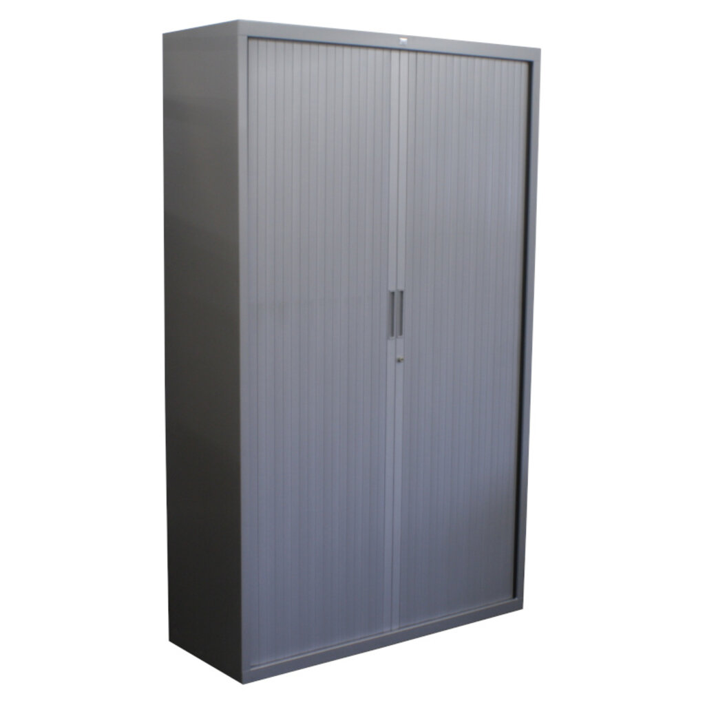 Schaffenburg Roldeurkast Zilvergrijs Zilvergrijs 198 x 120 x 45