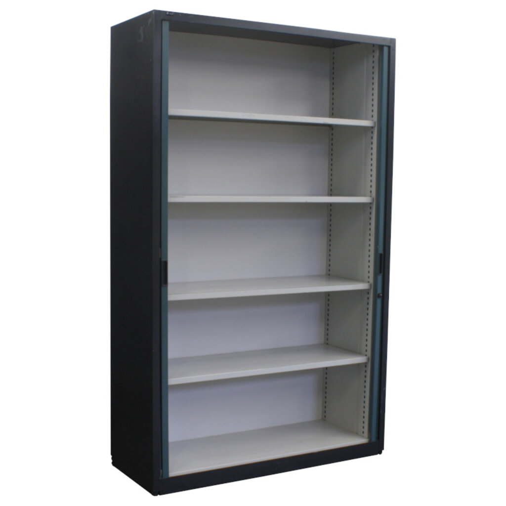 Roldeurkast Antraciet Groen 195 x 120 x 47