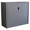  Roldeurkast Zilvergrijs Zilvergrijs Lichtgrijs 106 x 120 x 47