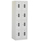 MN Locker Basic 8-Deurs Lichtgrijs Geperforeerd