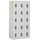 MN Locker Basic 15-Deurs Lichtgrijs Geperforeerd