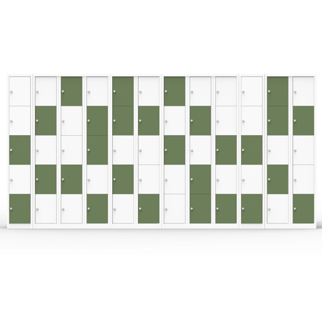 MN Multicolor Locker Basic 10-Deurs Glad