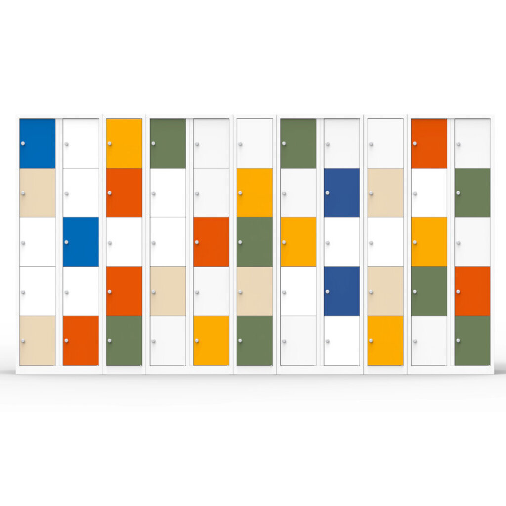 MN Multicolor Locker Basic 10-Deurs Glad