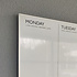 MN Whiteboard Weekplanner Alu Frame H60xB90