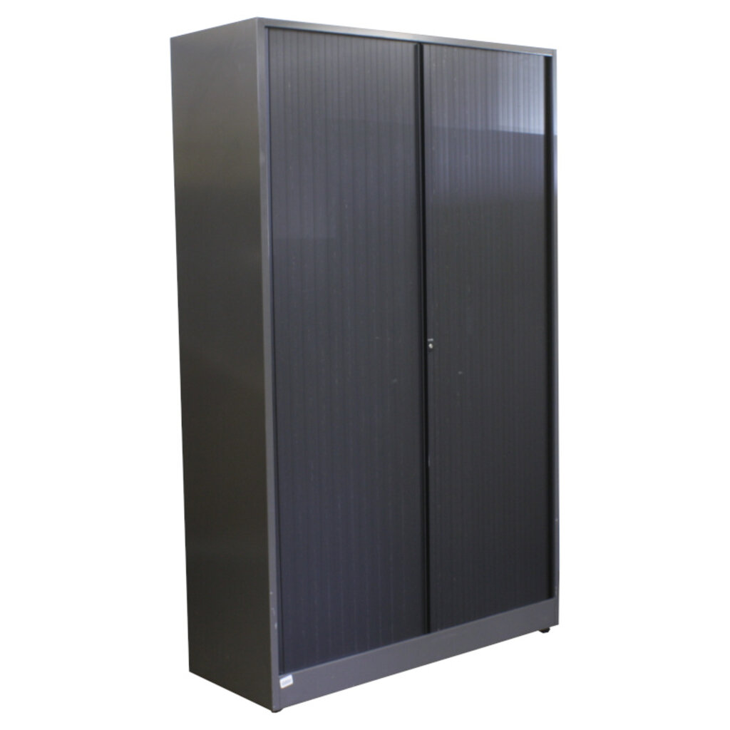Ahrend Roldeurkast Antraciet Zwart 195 x 120 x 45 B-Keus