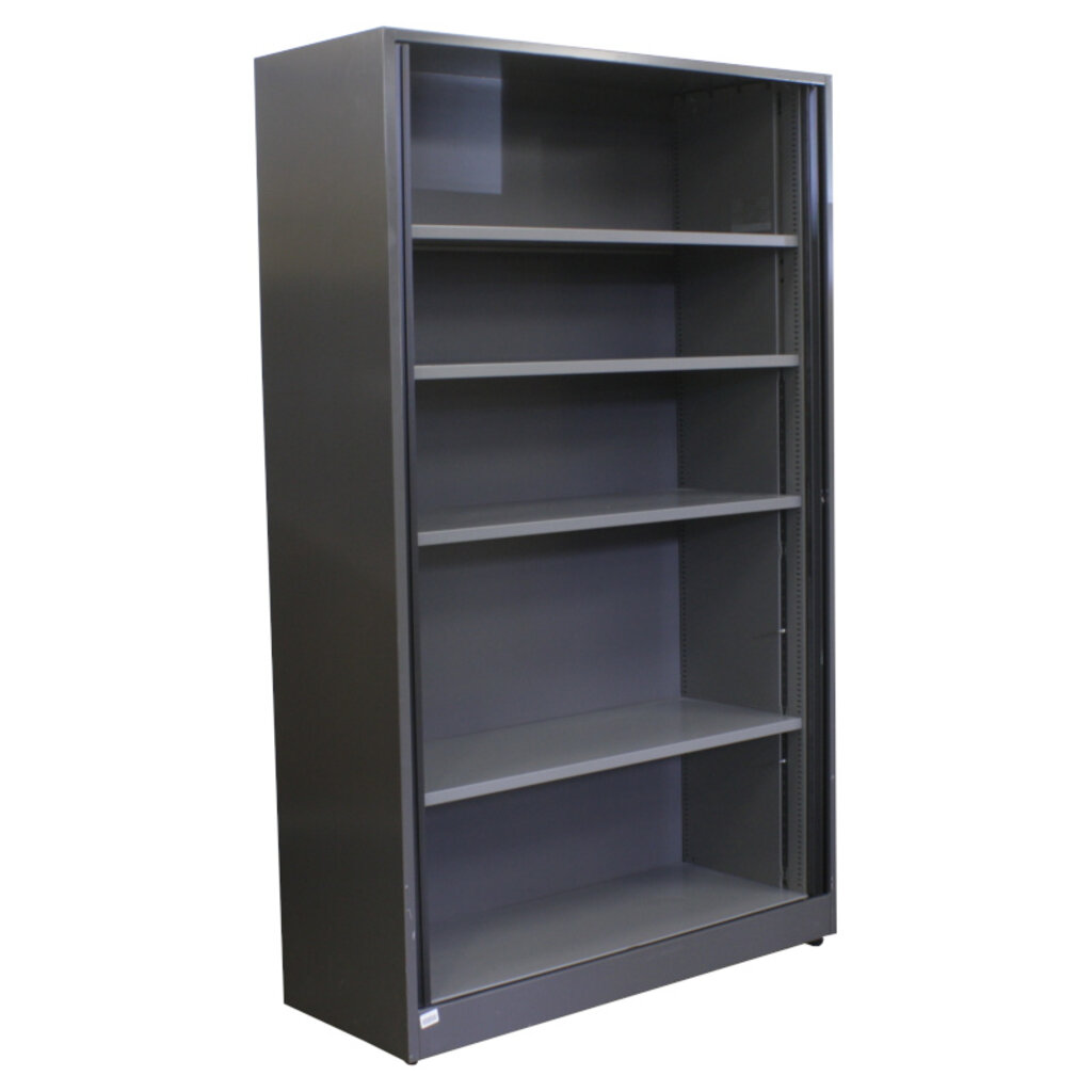 Ahrend Roldeurkast Antraciet Zwart 195 x 120 x 45 B-Keus