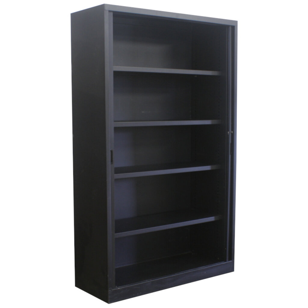 Schaffenburg Roldeurkast Zwart 198 x 120 x 45