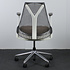 Herman Miller Sayl Bureaustoel Wit Bruin Zwart Kunststof Rug