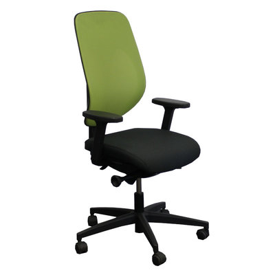 Giroflex 353 Bureaustoel Zwart Groen NEN1335