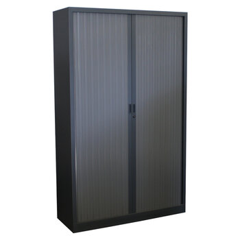 Roldeurkast Antraciet Grijs 198 x 120 x 43