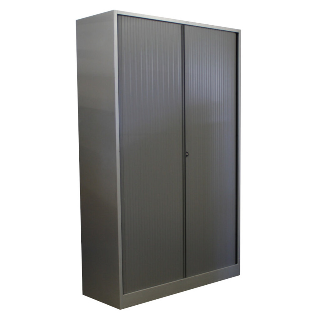 Roldeurkast Donkergrijs Grijs H195xB120xD45