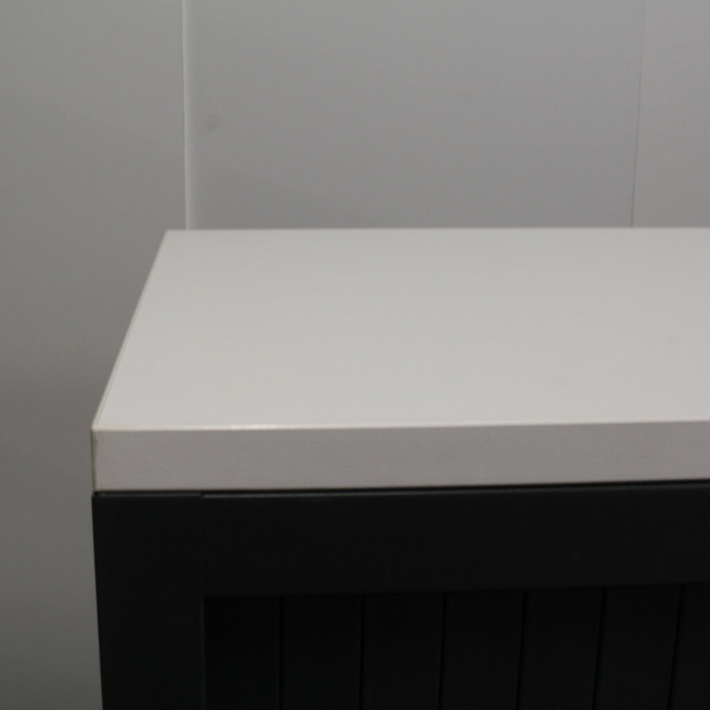 Lensvelt Roldeurkast Antraciet Antraciet Wit 120 x 120 x 45