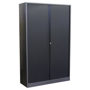 Roldeurkast Antraciet Zwart 195 x 120 x 45 B-Keus