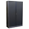  Roldeurkast Antraciet Zwart 195 x 120 x 45 B-Keus