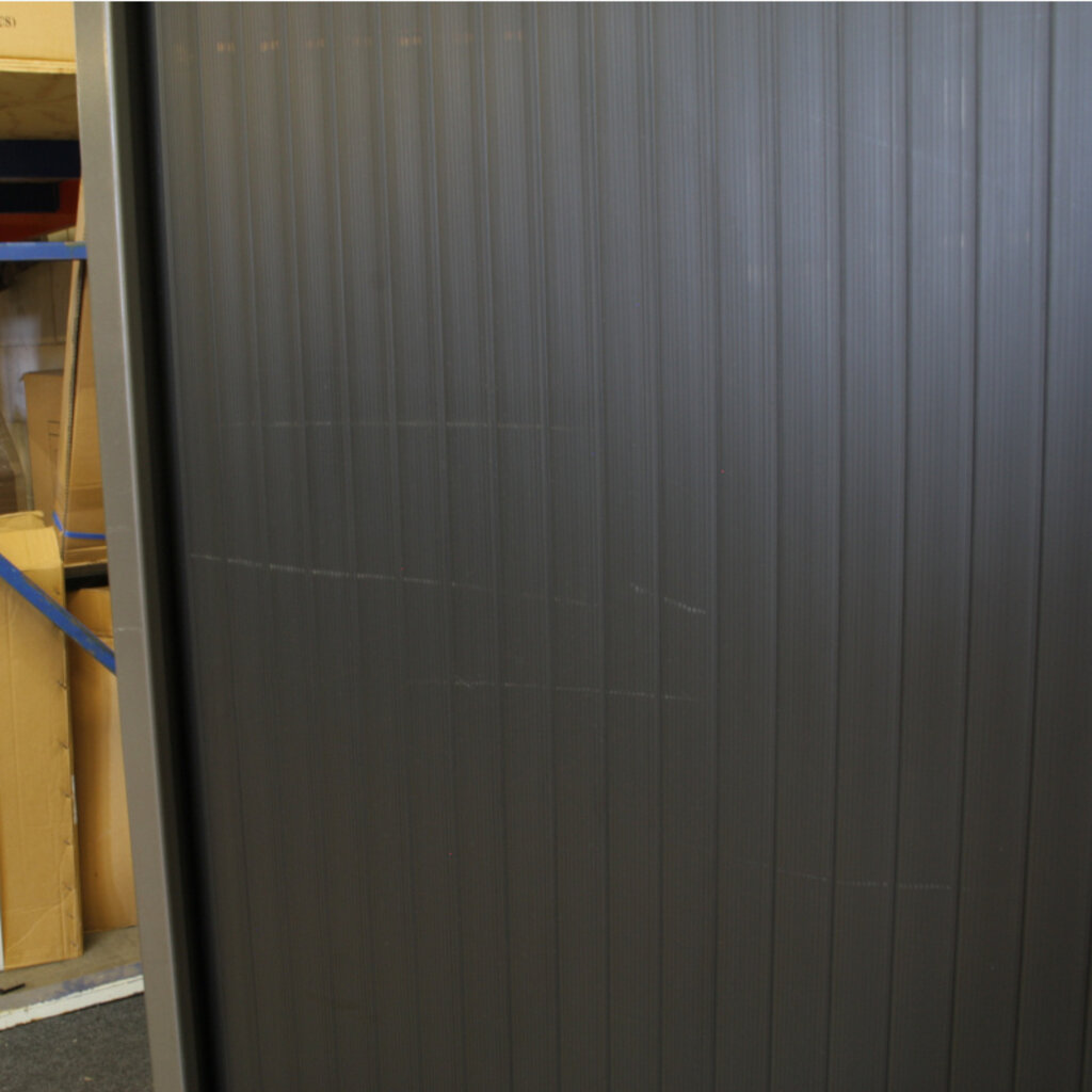 Roldeurkast Antraciet Zwart 195 x 120 x 45 B-Keus