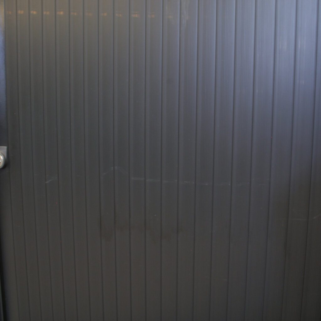 Roldeurkast Antraciet Zwart 195 x 120 x 45 B-Keus