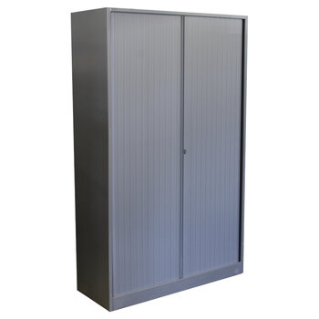 Ahrend Roldeurkast Zilvergrijs Zilvergrijs 195 x 120 x 45 B-Keus