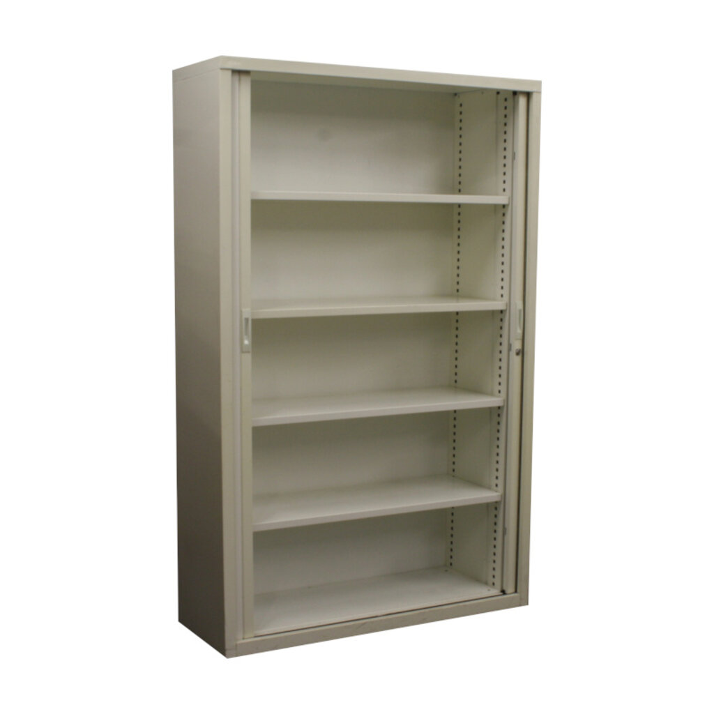 Ronal Roldeurkast Creme/Lichtgrijs 198 x 125 x 45