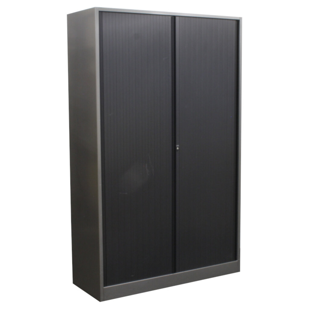 Roldeurkast Antraciet Zwart 195 x 120 x 45 B-Keus