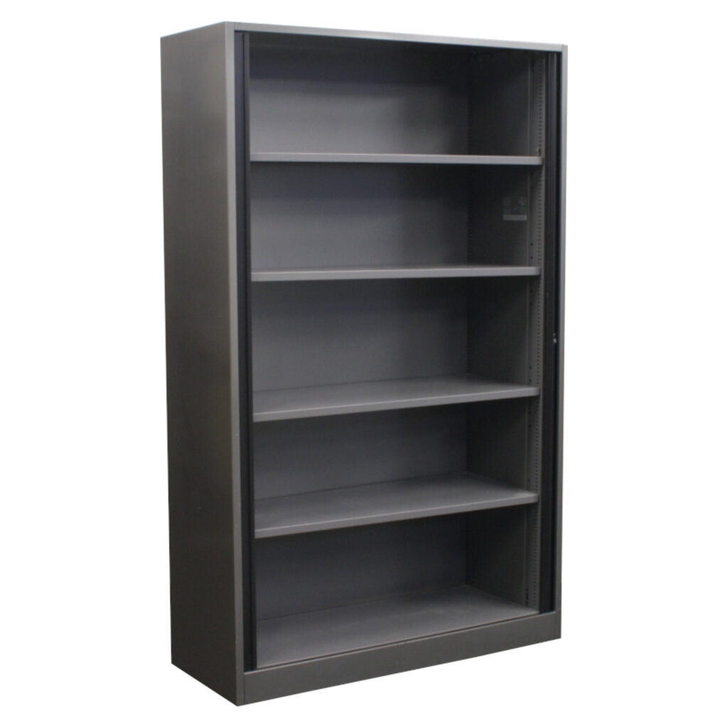 Roldeurkast Antraciet Zwart 195 x 120 x 45 B-Keus
