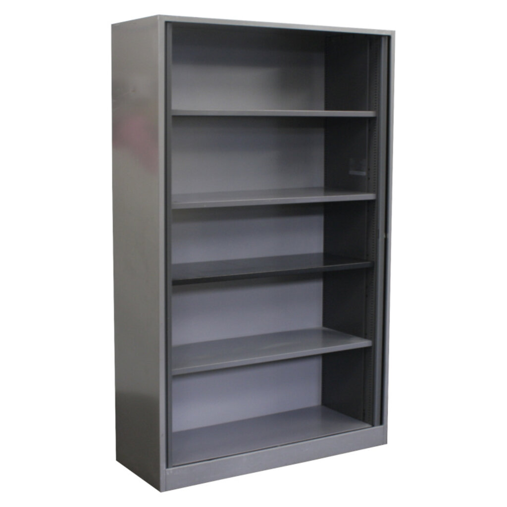 Ahrend Roldeurkast Zilvergrijs Grijs 195 x 120 x 45 B-Keus