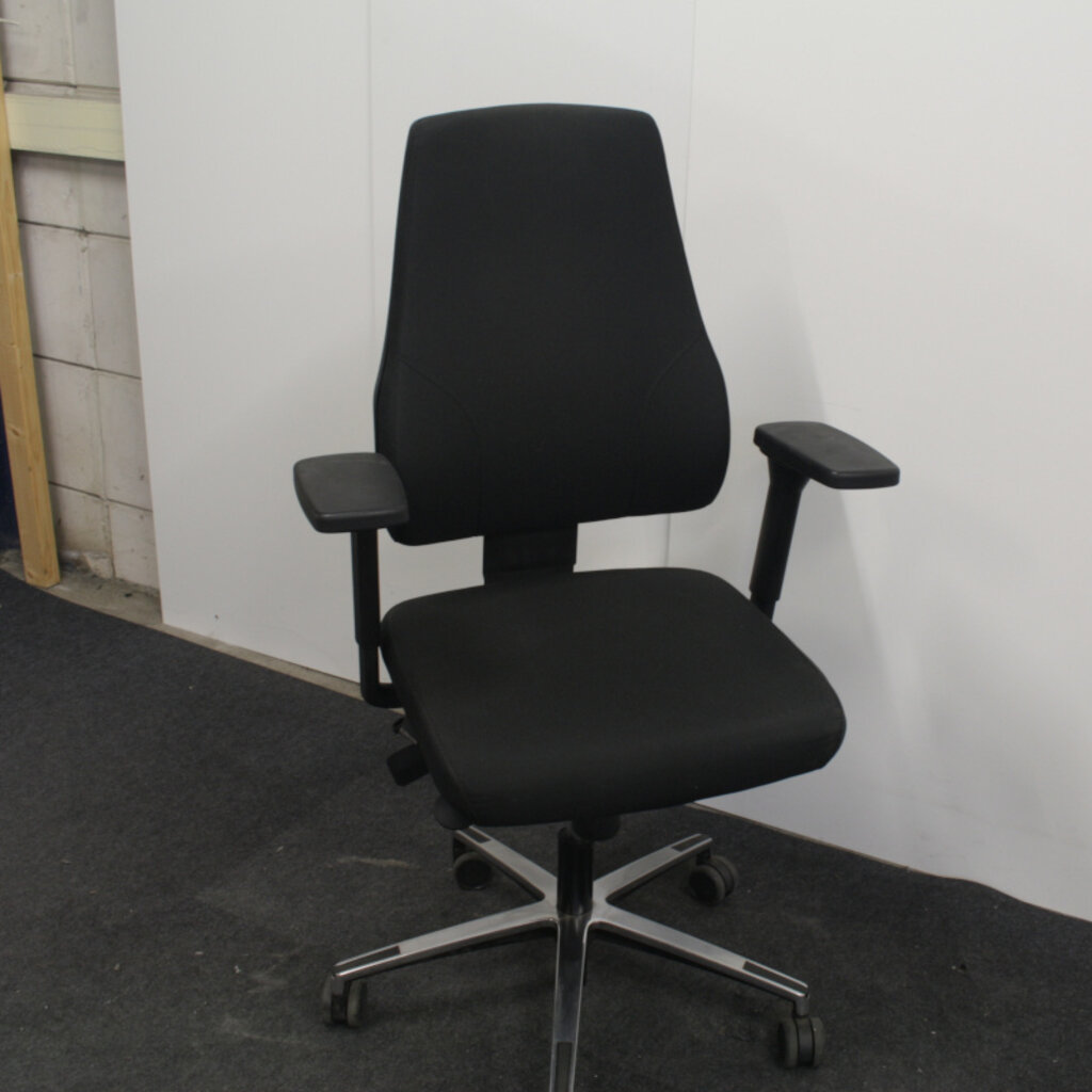 Bureaustoel Zwart Chroom