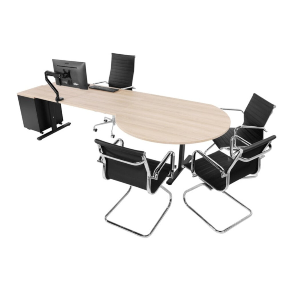 MN Easy Bureau Met Ronde Vergaderaanbouw