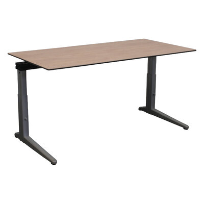 Ahrend Essa Trekknop Bureau Zilvergrijs Peren 160 x 80