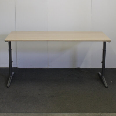 Ahrend Mehes Trekknop Bureau Antraciet Nieuw Blad 160 x 80