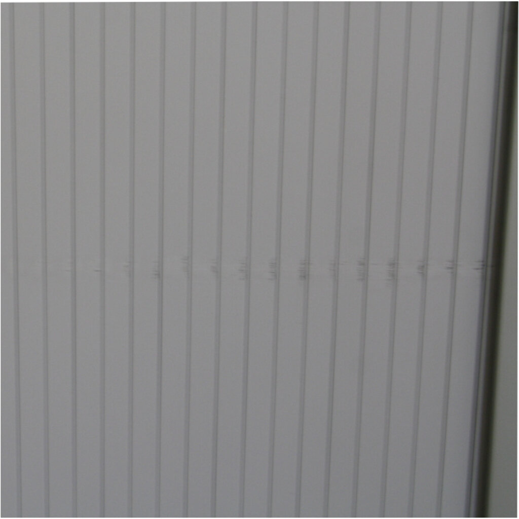 Roldeurkast Zilvergrijs Lichtgrijs H198 x B120 x D45 B-Keus