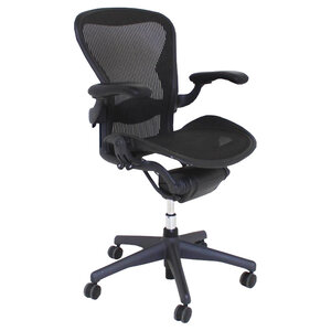 Herman Miller Aeron Type B Bureaustoel Grafiet Refurbished