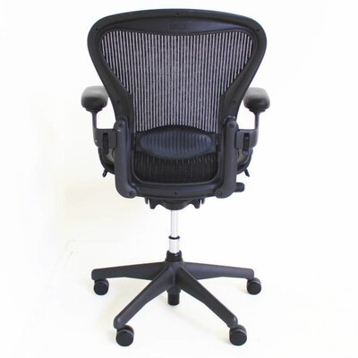 Herman Miller Aeron Type B Bureaustoel Grafiet Refurbished