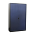 Aspa Roldeurkast Antraciet Blauw 195 x 120 x 47 B-Keus